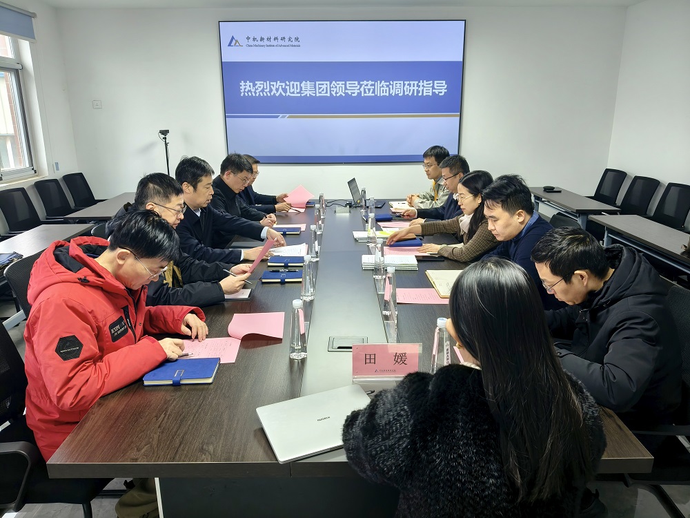 集團(tuán)黨委委員、副總經(jīng)理孟祥宇一行調(diào)研中機(jī)新材